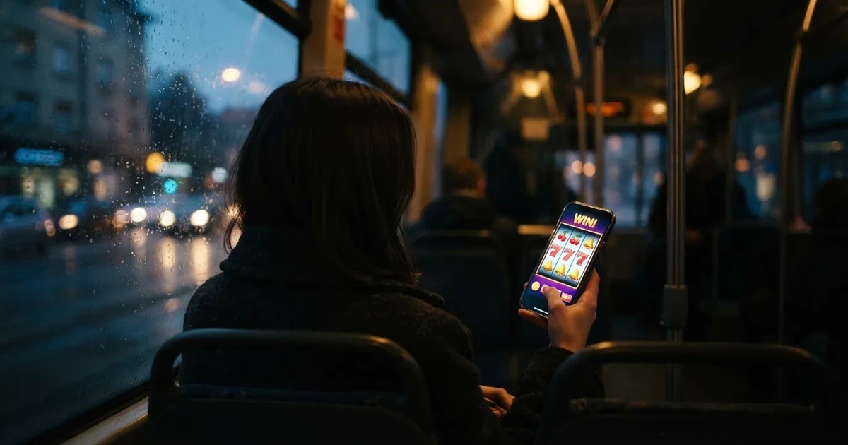 Mobitel u ruci u zagrebačkom tramvaju jedne zimske večeri — casina za android u hrvatskoj